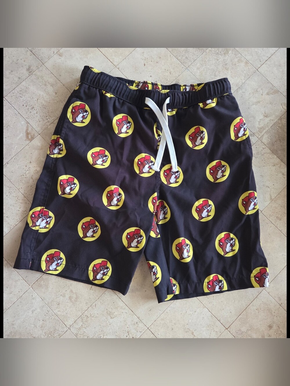 Bucees Print Swim Trunks